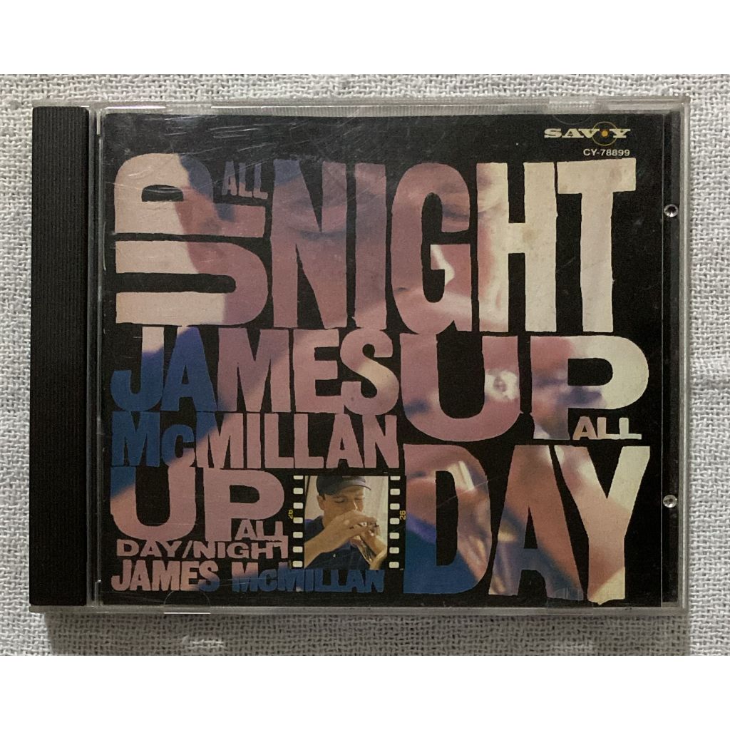 Cd James Mcmillan - Up All Day Up All Night (importado)