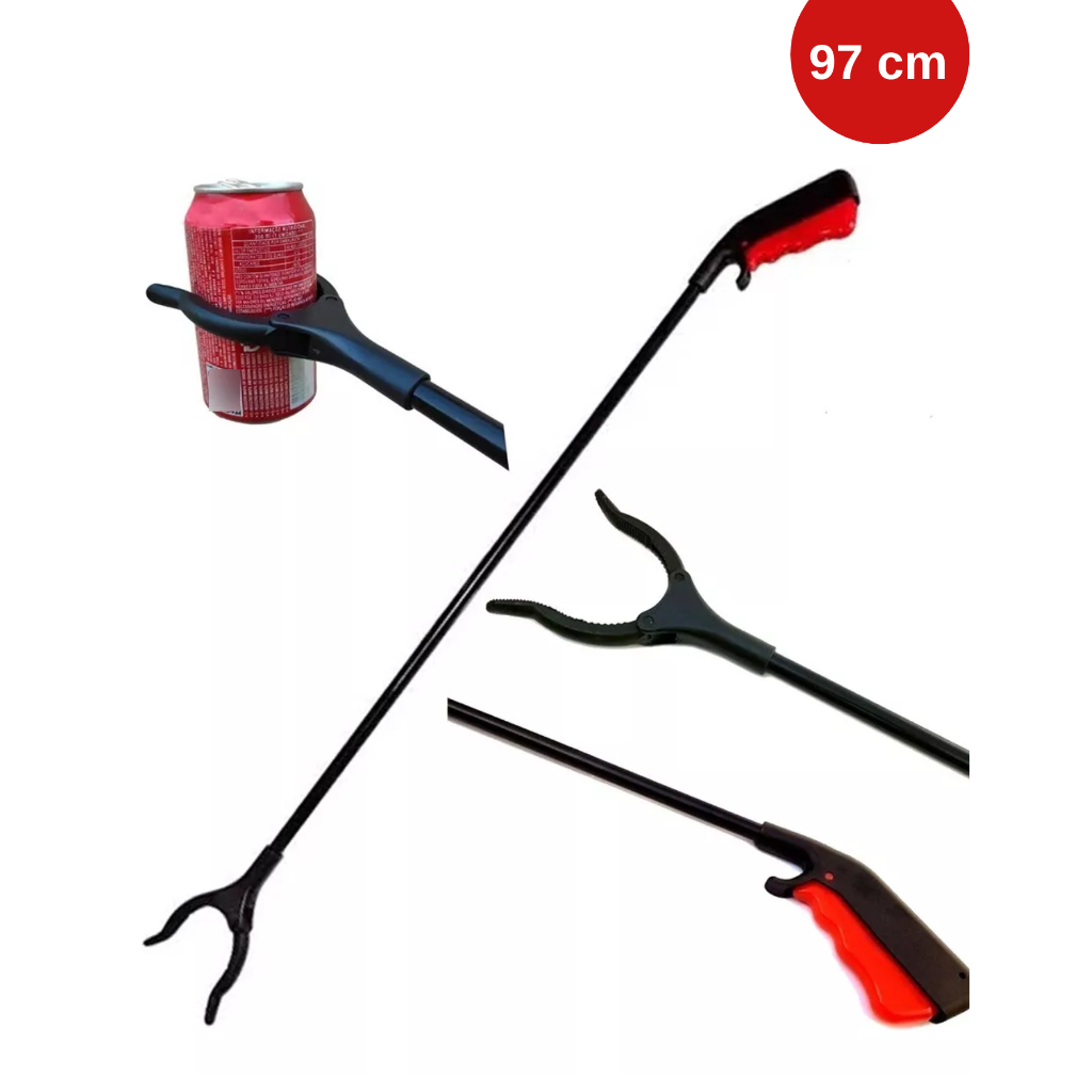 Pegador de objetos Garra Mão Mecânica Extenssora 80 Cm