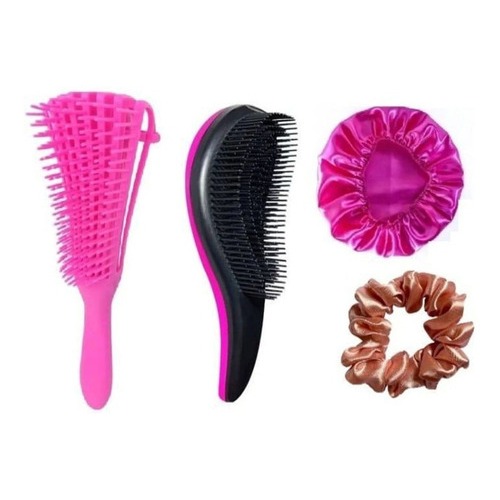 Kit Escova Polvo +1 Escova Mágica + 1 Touca + Xuxa Cetim 4em1