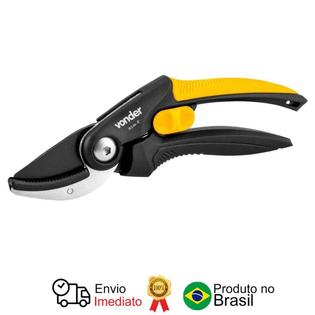Tesoura Para Poda 20.3cm Profissional Tpv 3207 Vonder em Oferta na Shopee