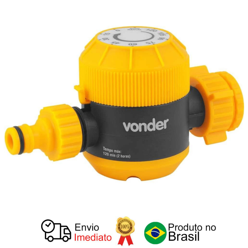 Temporizador Manual Irrigação Vonder em Oferta na Shopee