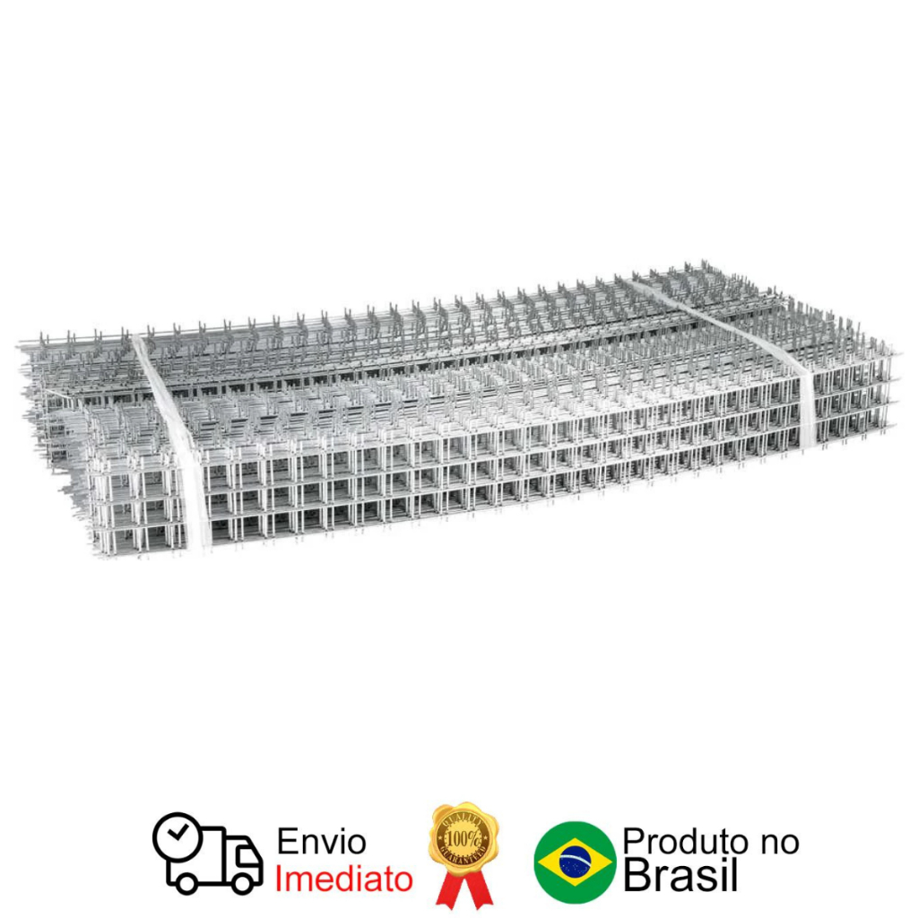Tela Amarração Alvenaria 17cm x 50cm Caixa 50 Telas Vonder
