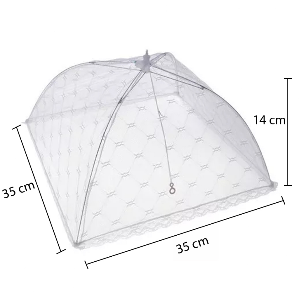 Tela De Tule Mosquiteiro Protetor De Alimentos Comida em Oferta na Shopee