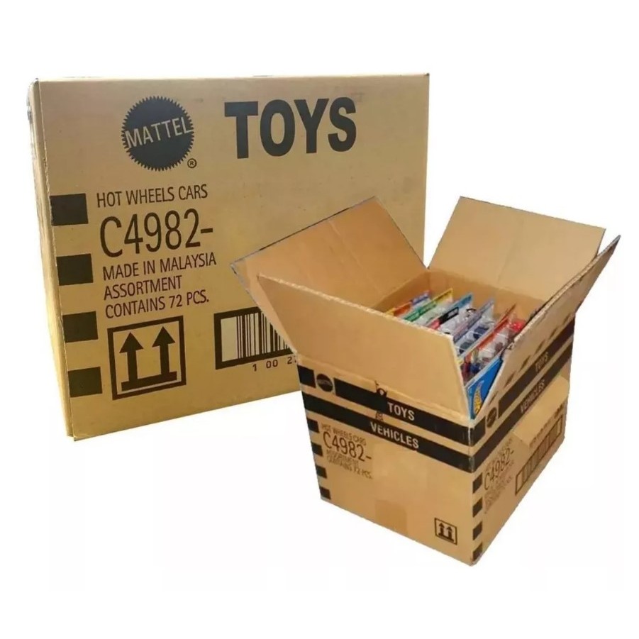 Hot Wheels Caixa Lacrada com 72 Carrinhos - Mattel C4982 em Oferta na Shopee