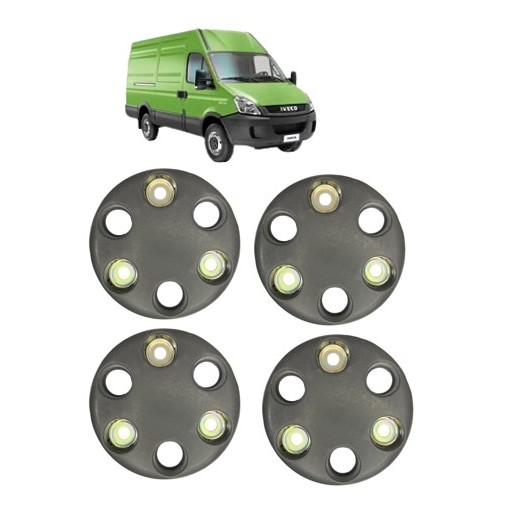 Calota Iveco Daily 35s14 Encaixe Perfeito e Acabamento Perfeito em Oferta na Shopee