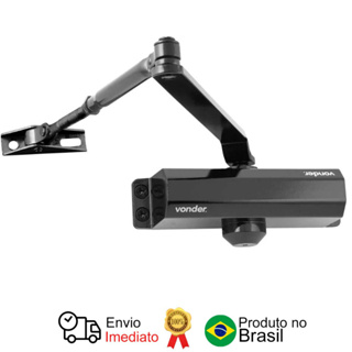 Mola Aérea Para Porta Preta Potência 2 Vonder em Oferta na Shopee