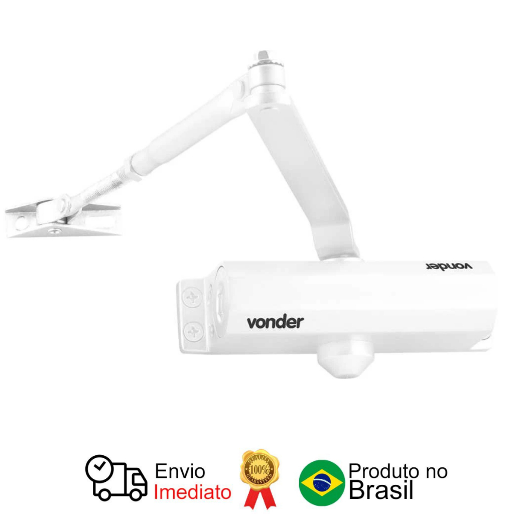 Mola Aérea Para Porta Branca Potência 2 Vonder em Oferta na Shopee