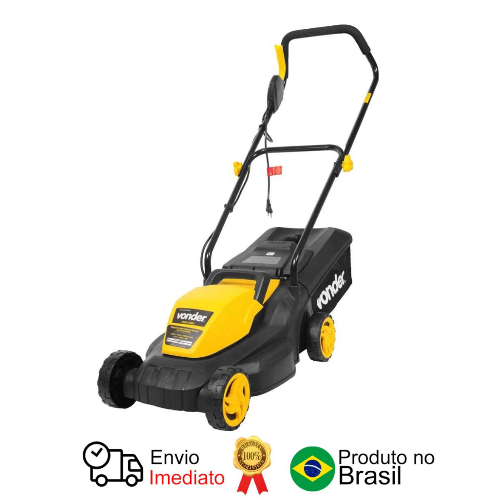 Máquina Cortar Grama Recolhedor Mgv 1001 220V Vonder em Oferta na Shopee