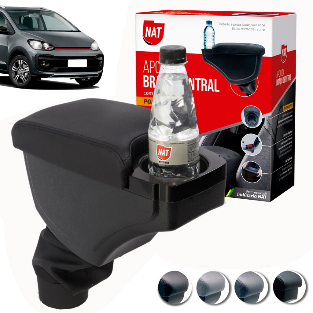 Apoio De Braço Up Ano 2014 Até 2021 C/ Porta Copo em Oferta na Shopee