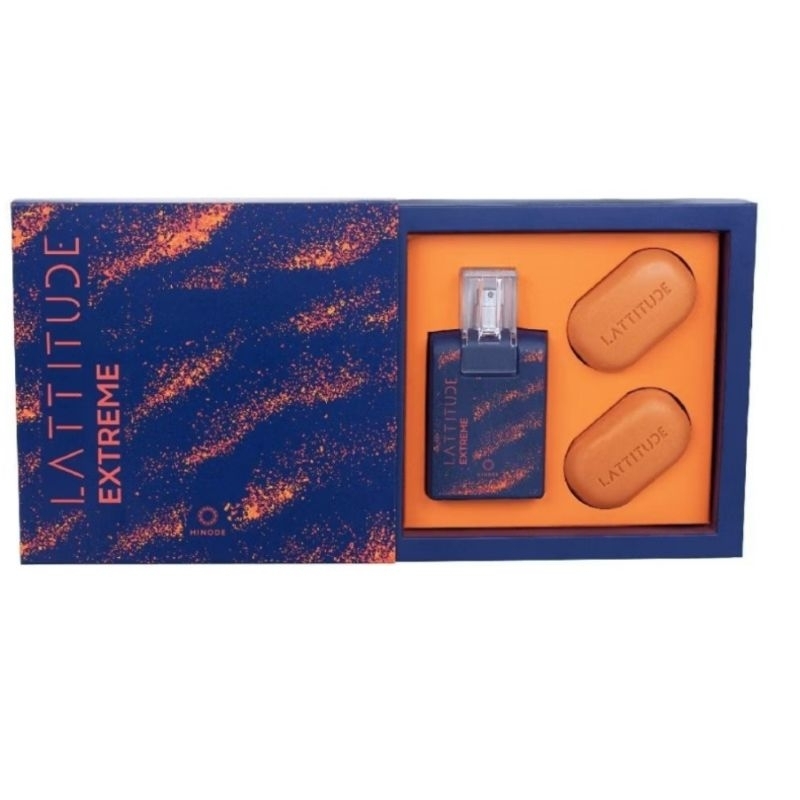 Kit Presente Natal de Perfume Lattitude Extreme Hinode