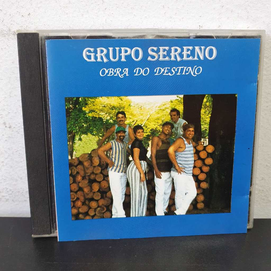 CD Grupo Sereno - Obra do Destino - Raro - Pagode