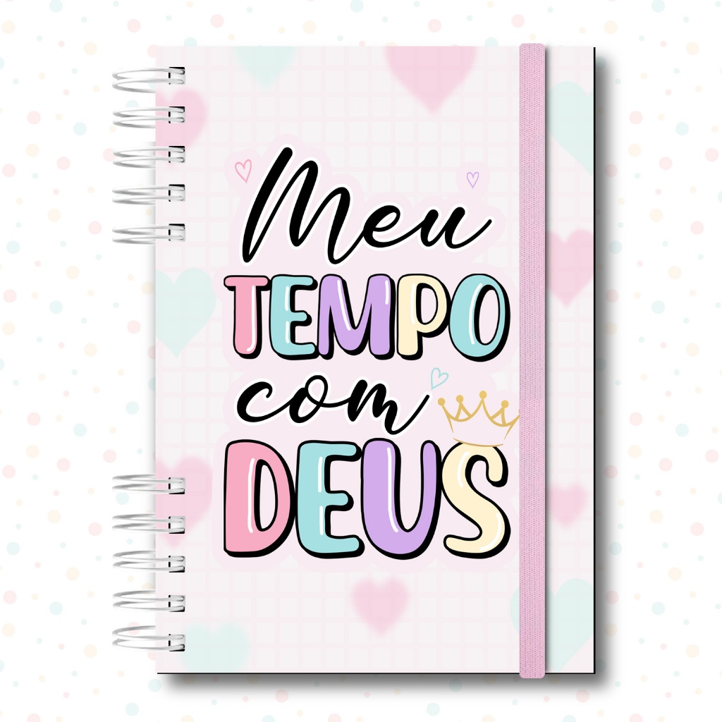 Caderneta Meu Devocional Planner Caderno de Anotações Minhas Orações 208 Páginas Capa Dura em Oferta na Shopee