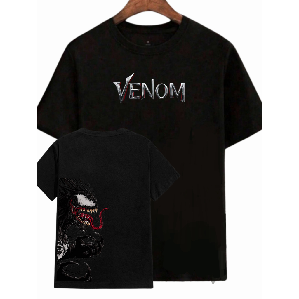 Camiseta Venom filme ação alienígena Camisa Unissex Oversize Blusa T-shirt