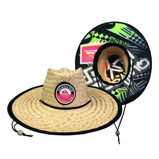2 Chapeu de Palha Forrado Quiksilver