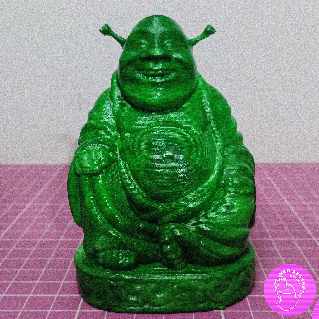 Imagem Estatua Shrek Buda - Shruda - Colecionável