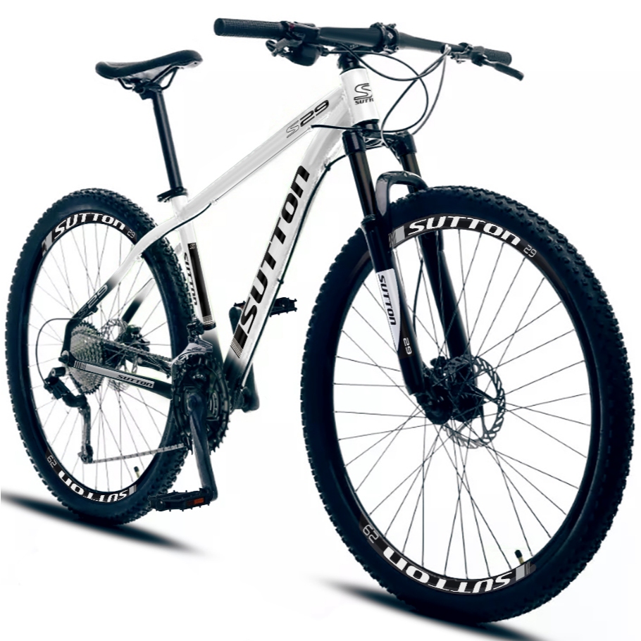 Imagem Bicicleta Aro 29 SUTTON 27v Shimano, Hidraulico, Trava/k7 Husty