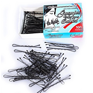 Grampo para Cabelo - 10 caixas = 1.000 unidades de grampos PRETO em Oferta na Shopee