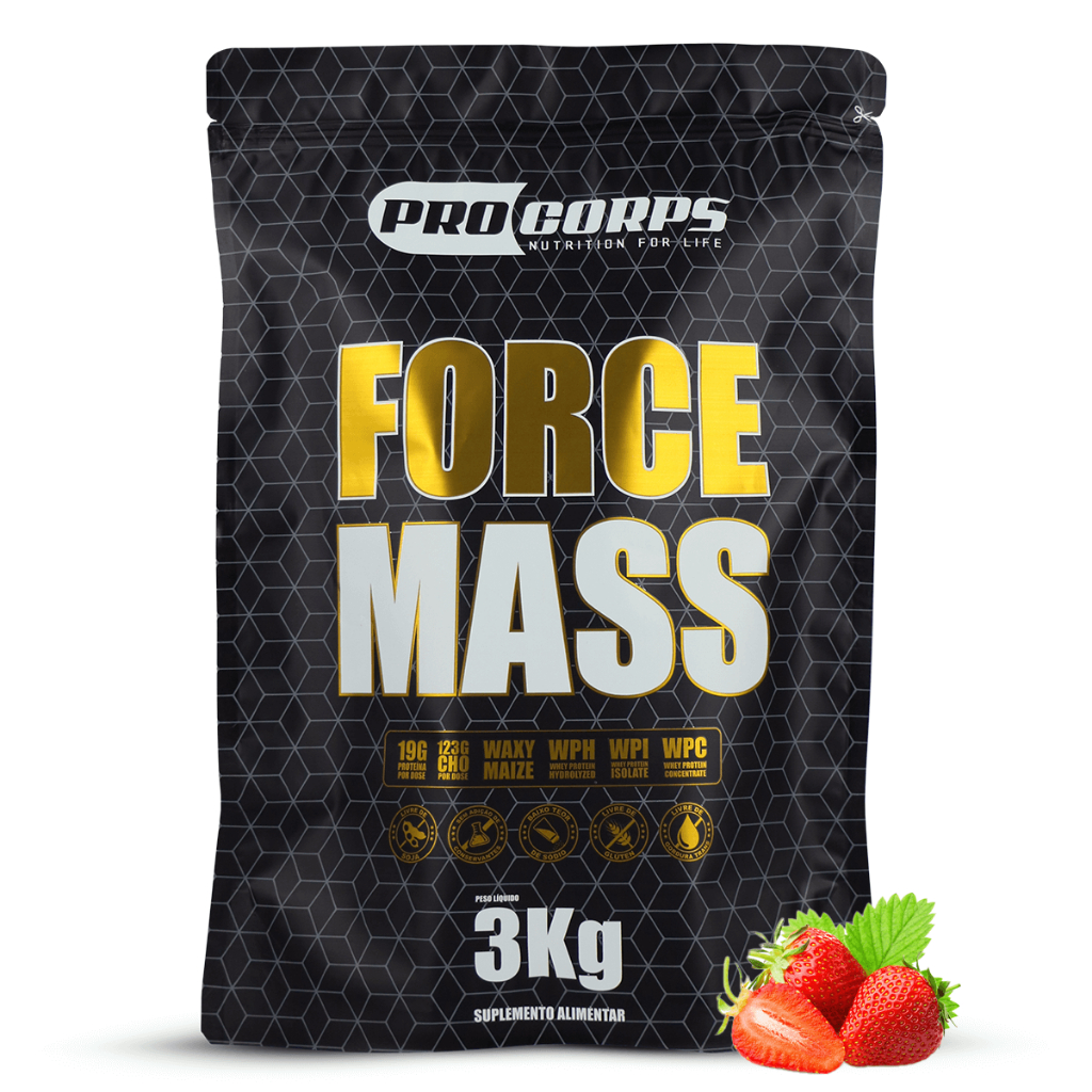 Energia e Ganho de Peso: Suplemento Hipercalórico 3kg Refil Pro Corps