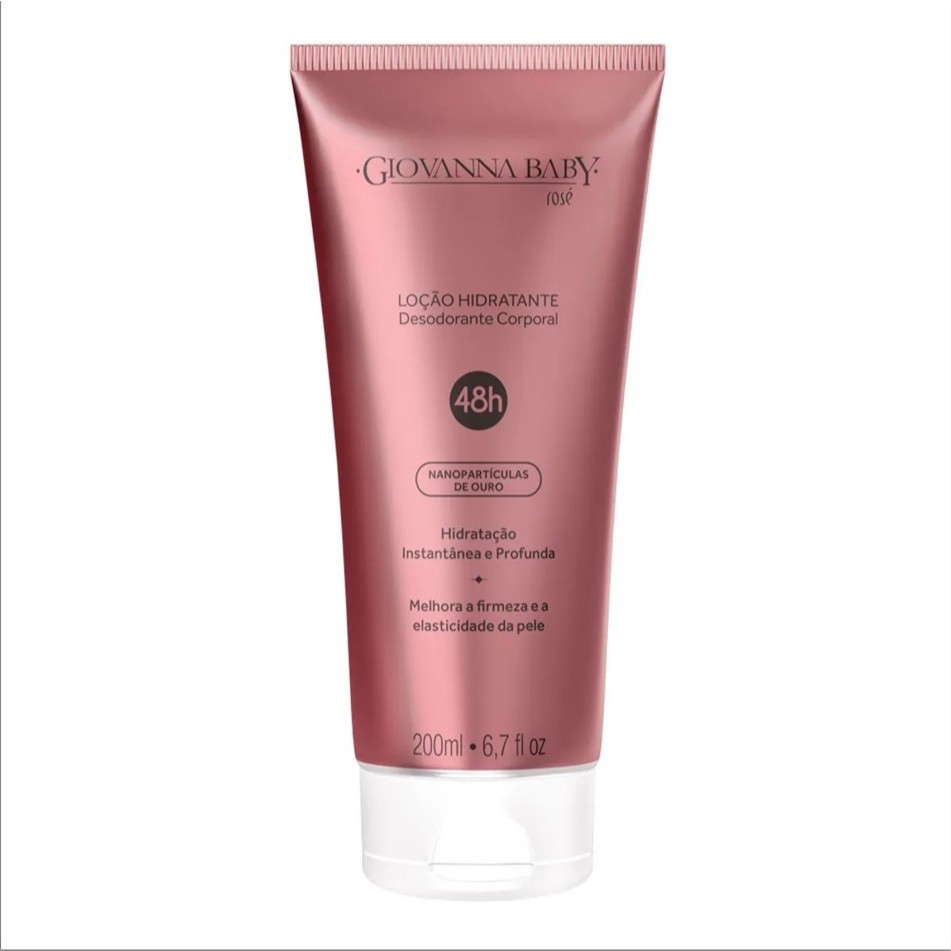 Loção Hidratante Desodorante Giovanna Baby Rosé 200ml