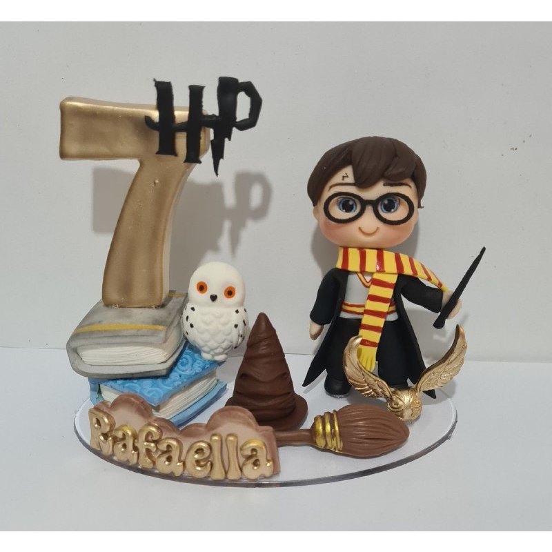vela/ topo de biscuit Harry Potter