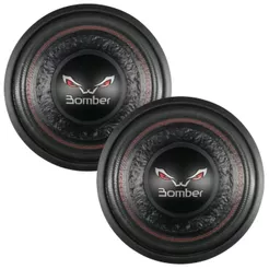 Par Subwoofer 12 Bomber Bicho Papão 400 Watts Rms 4 Ohms