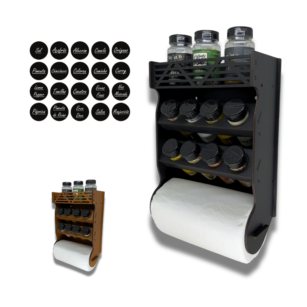 Porta Temperos para Parede: Onde Comprar | BuscaProdutos
