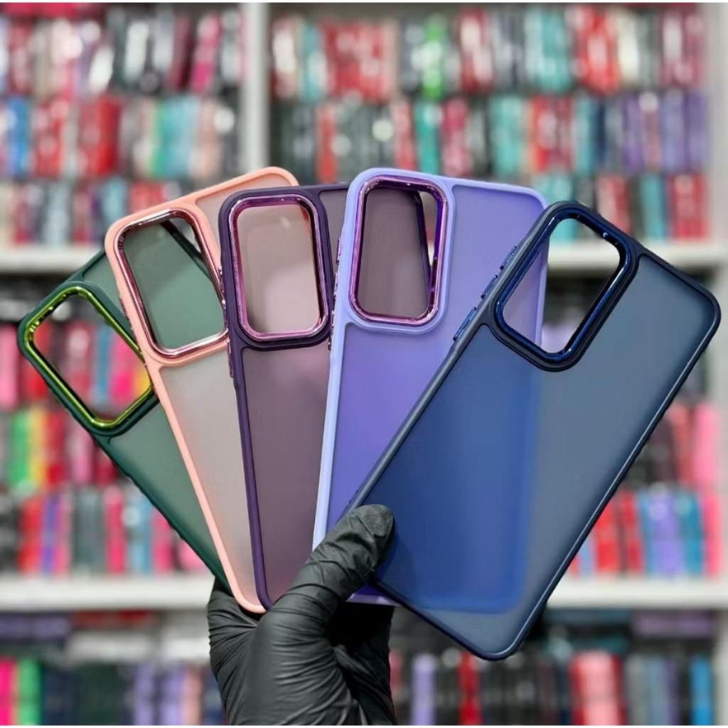 Capa Capinha Space Colorida Para REDMI / XAIOMI Acrilico Fosca Alta qualidade 12C / 13C / NOTE13 4G / NOTE12