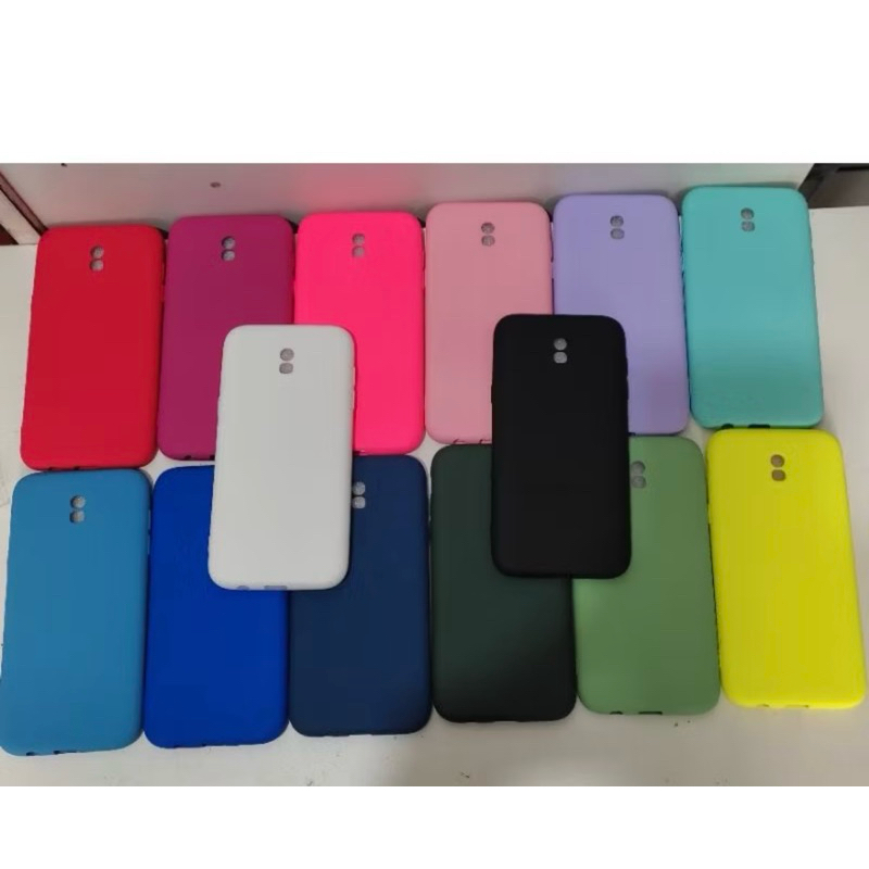 Kit 2X1 Samsung Galaxy J5 Pro- Capa Aveludada Colorida + Película Frontal Vidro 3D em Oferta na Shopee