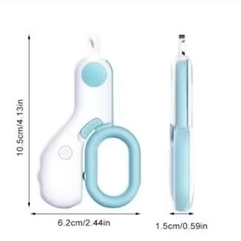 MINI TESOURA PET COM LED