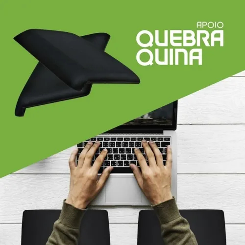 3 Apoio Ergonômico para Antebraço - Quebra-Quina (par)