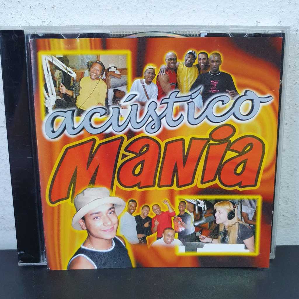 CD Acústico Mania Pagode - Revelação Kiloucura Pique Novo Martinho da Vila