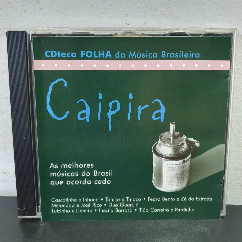 CD Caipira (Folha) Tonico e Tinoco Milionário e José Rico Tião Carreiro