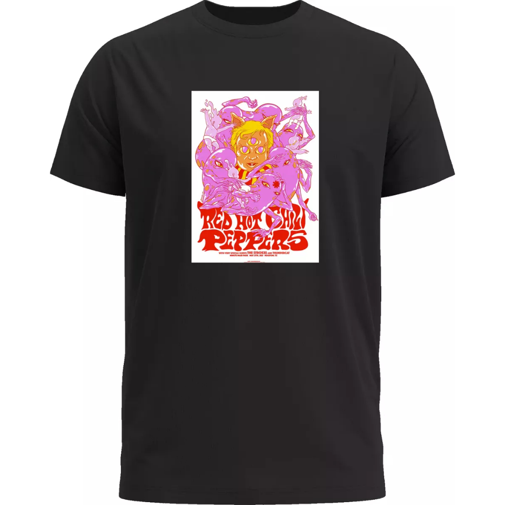 Camiseta Red Hot Chili Peppers Houston May 25, 2023 Poster
