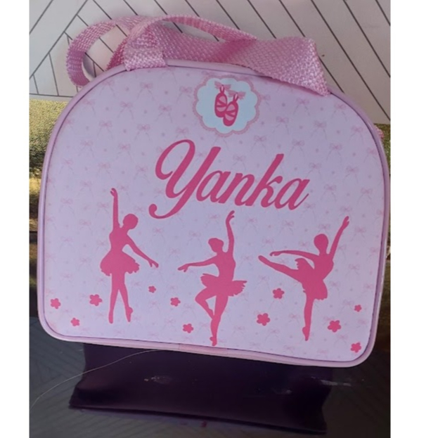 Bolsa ballet infantil (envie  nome da criança no chat) ENVIADO EM ATE 15 DIAS ÚTEIS