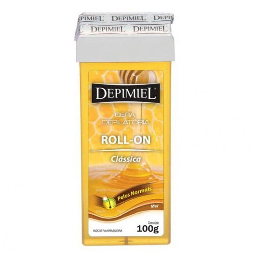 Cera Depilatória Roll-On Clássica Depimiel 100g