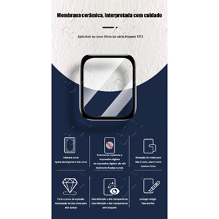 ATALHOBR Película 3D Cerâmica Protetora Para Smartwatch Huawei Watch Fit 3/Fit 4/Fit4Pro Protetor De Tela Anti-Riscos em Oferta na Shopee