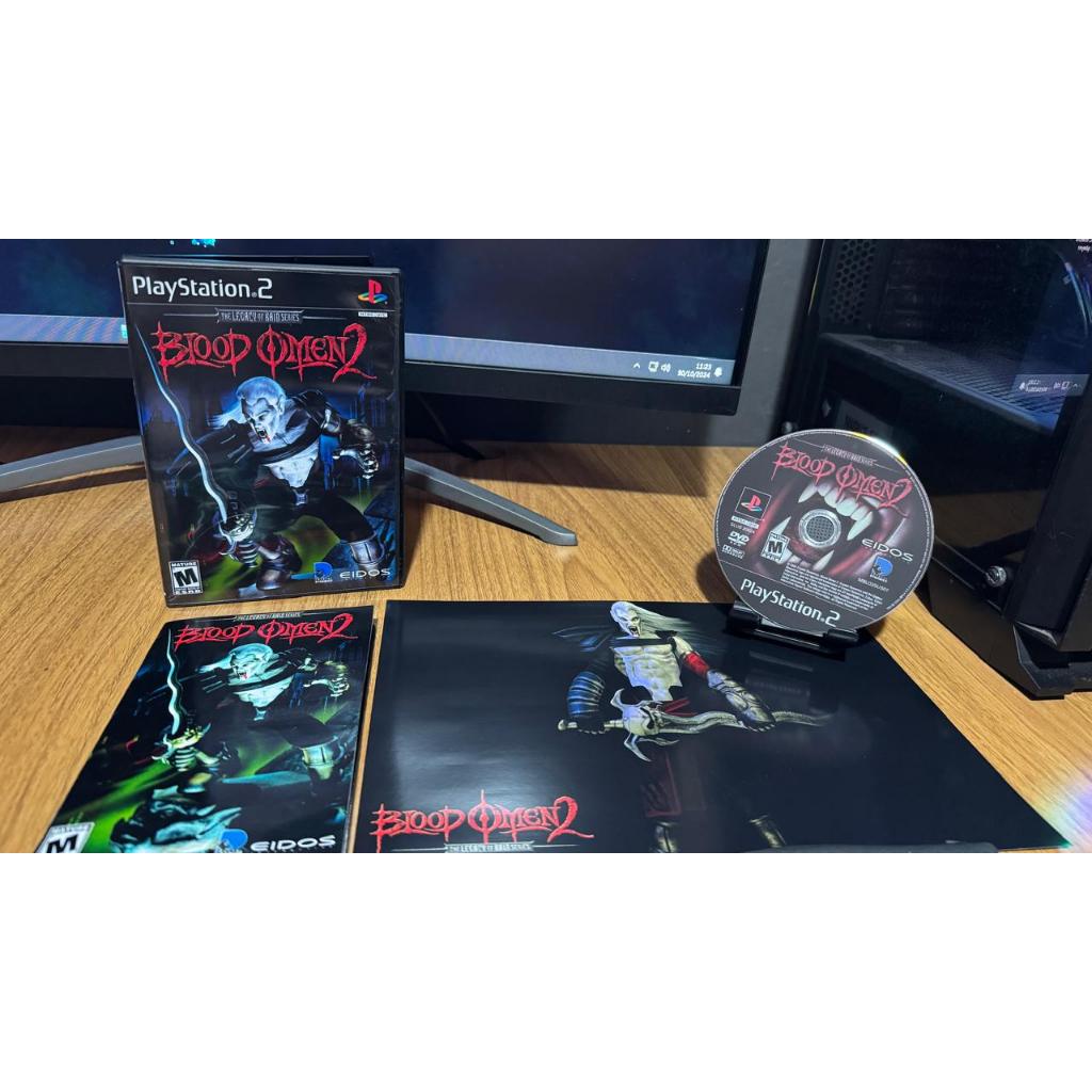 Blood Omen 2 com Manual/Pôster para PS2