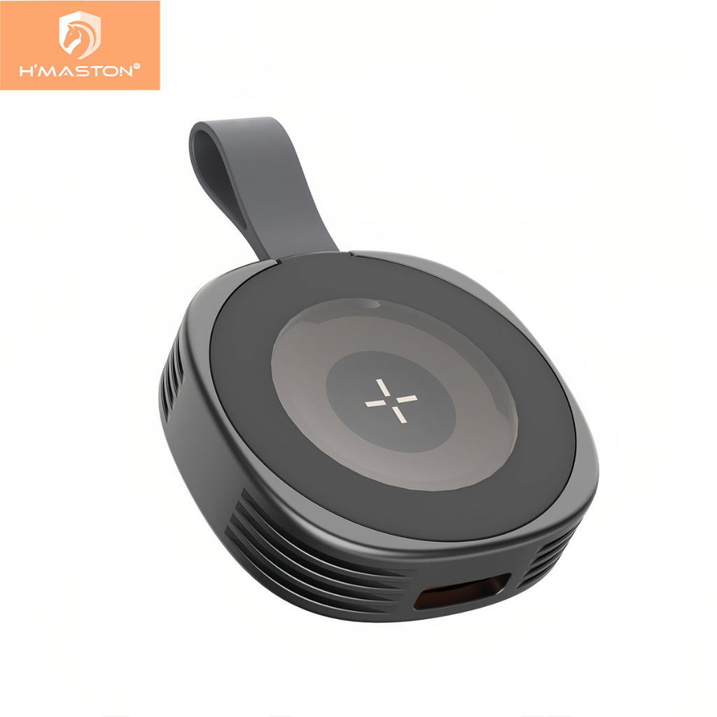 H'maston YD-68 Carregador De Indução Magnético Para Apple Watch Carregamento Rápido em Oferta na Shopee