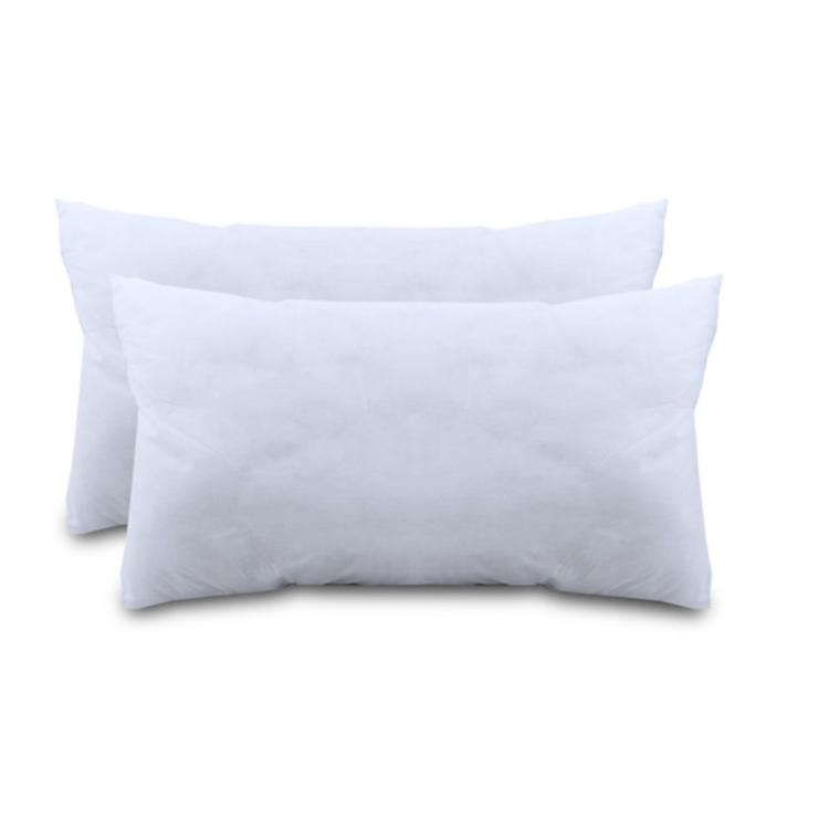 Kit 2 Refil de Almofada Baguete Quebra Rim Fibra Sintética Lisa em Oferta na Shopee