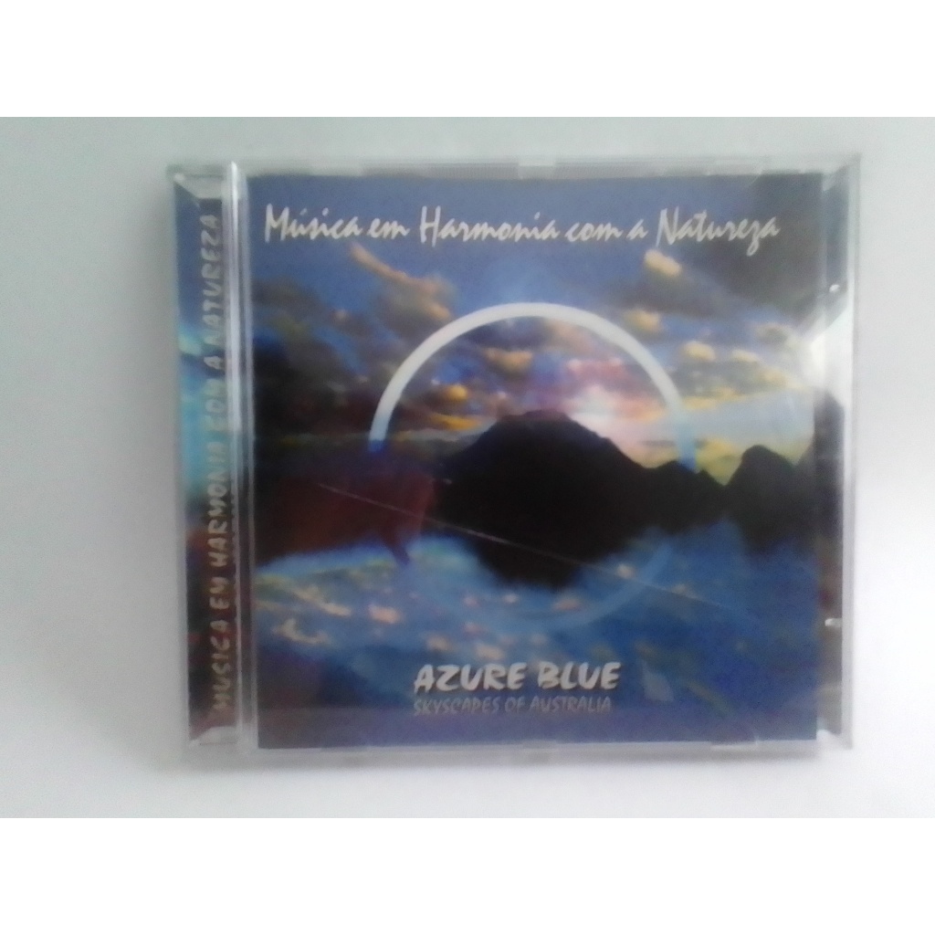 CD Usado:  Michael Coady – Azure Blue - Skyscapes Of Australia (Música em Harmonia com a Natureza)