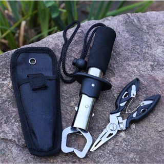 Kit 3Pcs Alicate De Pesca E Ferramentas Multifuncionais Para Os Lábios De Peixe