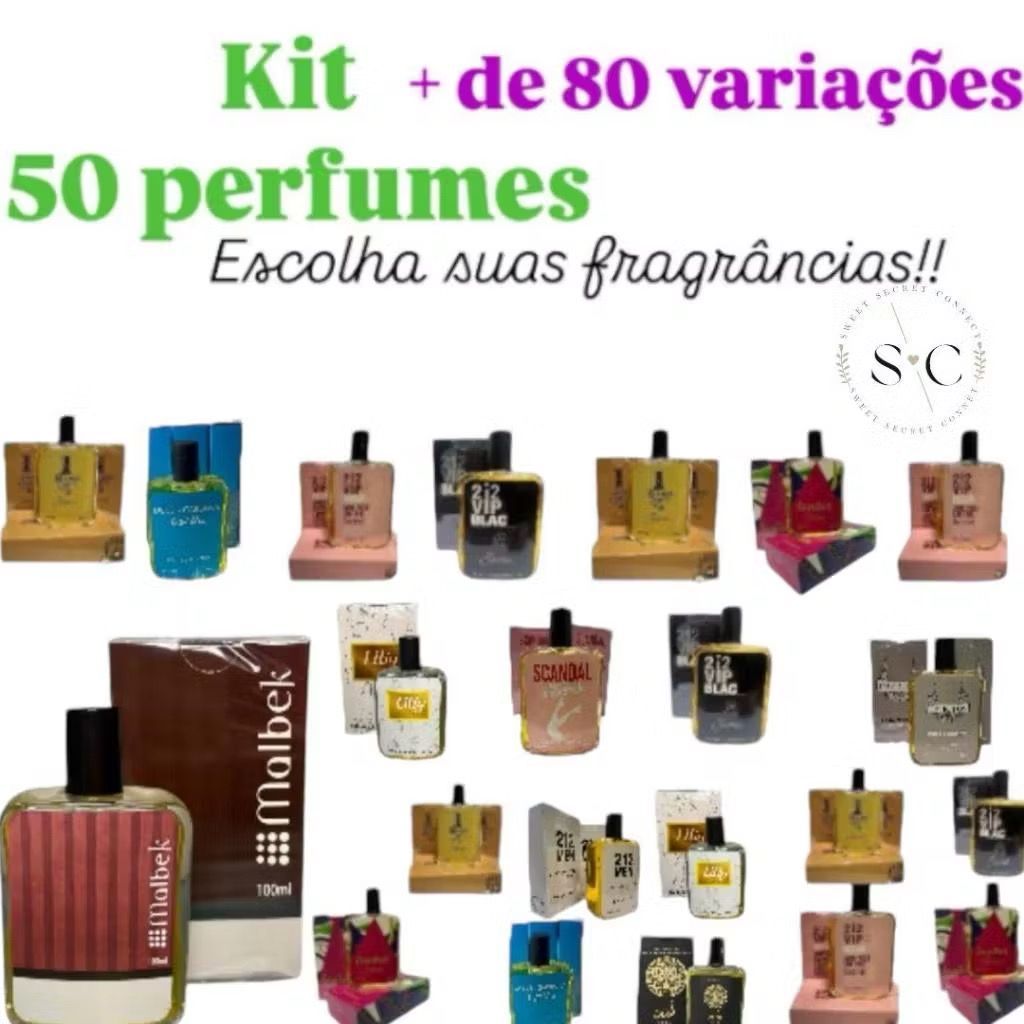 Kit Perfume feminino Perfume Masculino Importado 100ml ATACADO