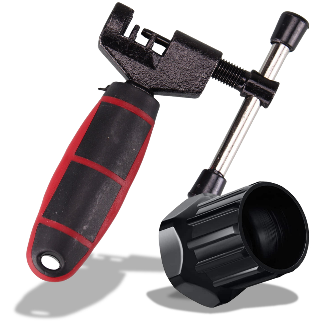 Kit Extrator De Catraca Roda livre K-7 Bicicleta R-A70 + Chave Extrator de Pino de Corrente WS-C66