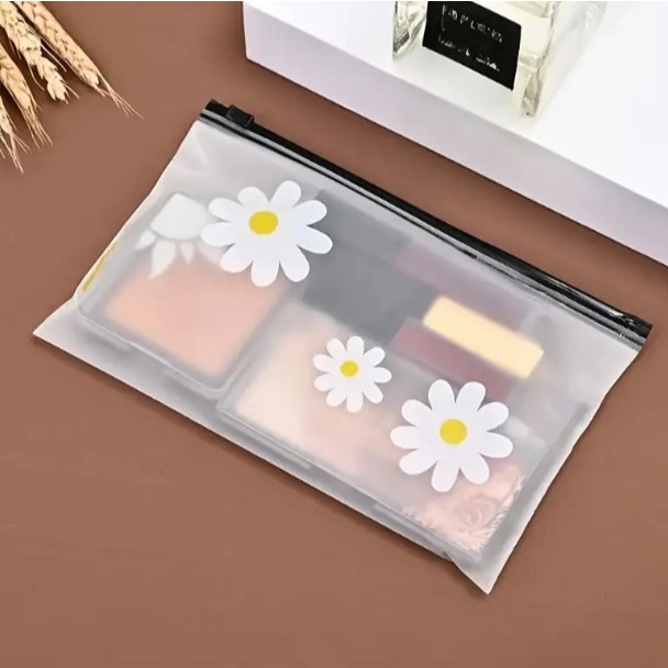 5 estojo multifunção para guardar Xuxinha/Bijuterias/Maquiagem/Elástico (bolsa transparente)