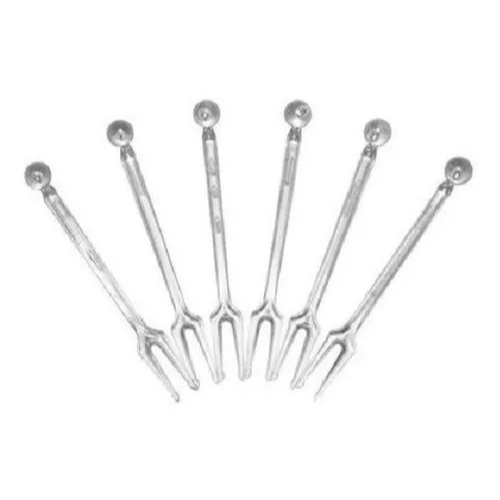 Espetinho de Plastico Descartavel Para Frios Cristal C/130un em Oferta na Shopee