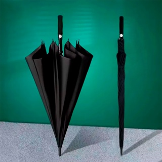 Guarda Chuva Portaria Automático Grande Reforçado Resistente Contra Vento Armação de Fibra de Vidro em Oferta na Shopee