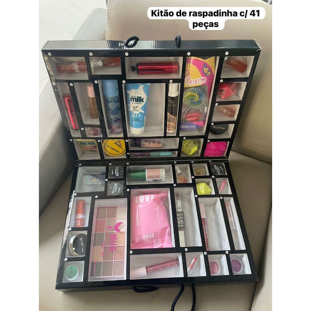 Kit Mix Raspadinha 41 peças