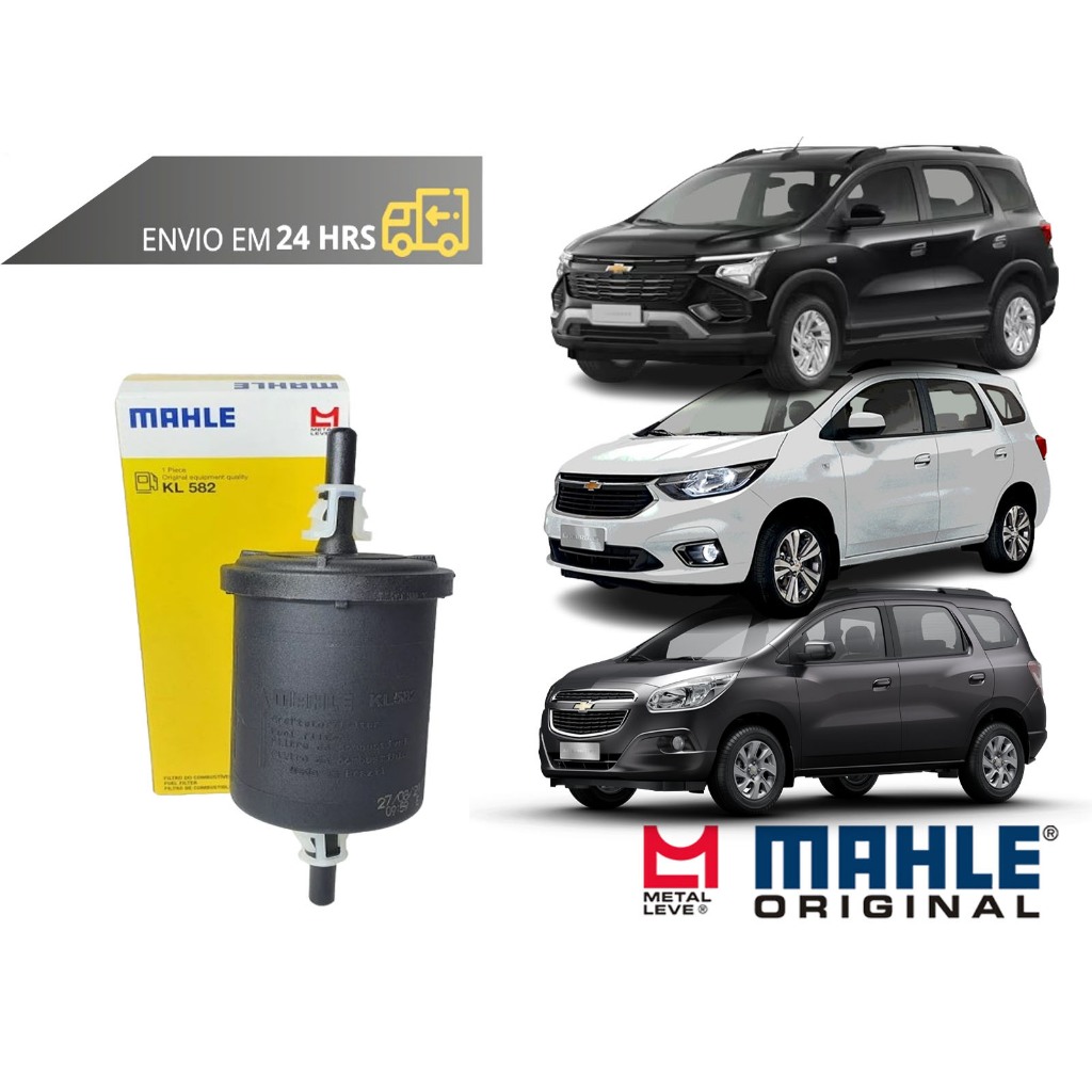 Filtro de Combustível Spin todas de 2013 a 2025 Original Mahle Metal Leve em Oferta na Shopee