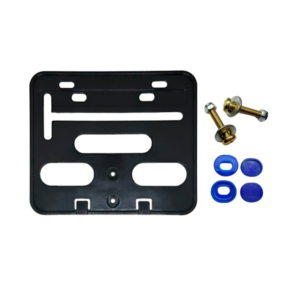 Suporte Moldura Placa Moto Padrão Mercosul Contran Cg Titan Fan 125 150 160 Start Fazer Lander Pcx Nmax Cb Xre Xj6