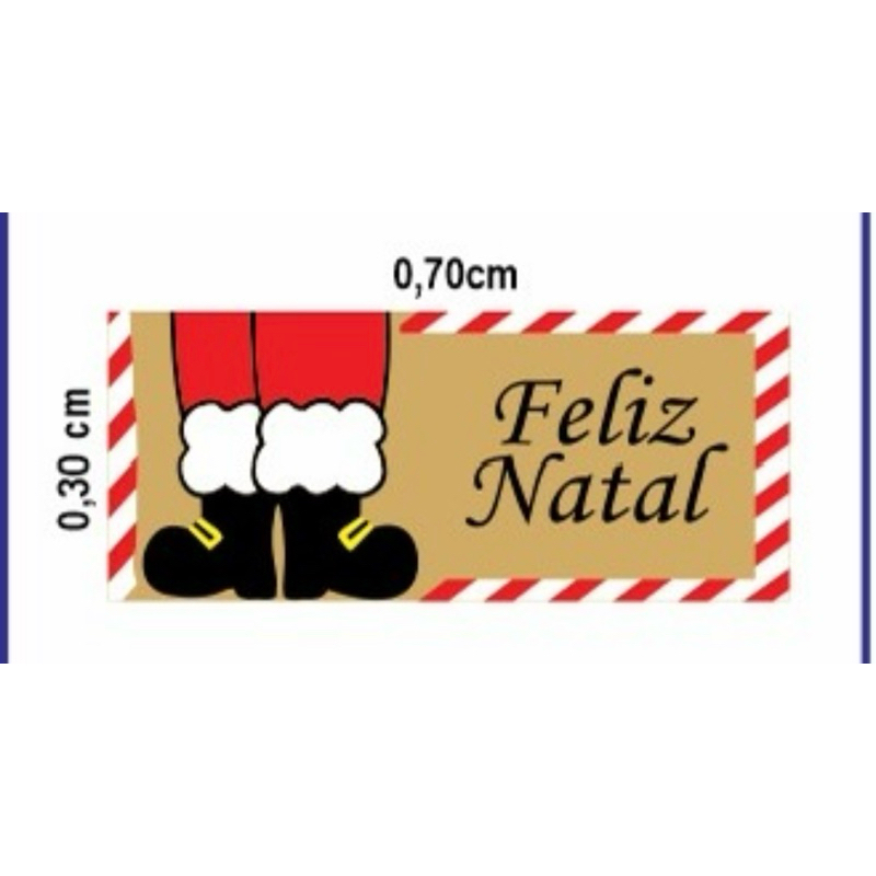 TAPETE Capacho Bota do Papai Noel Feliz Natal 70X30 cm